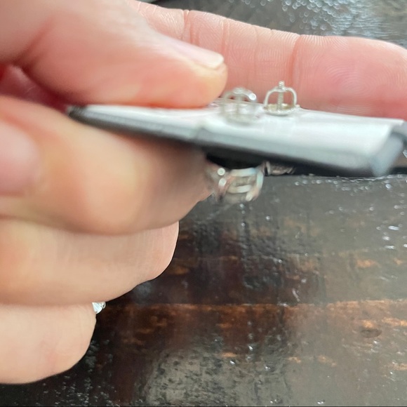 14k WG 2CTTW Studs - Picture 3 of 6